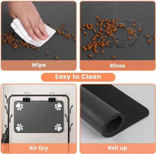 Tapis Repas Magique Étanche - Protection Sol